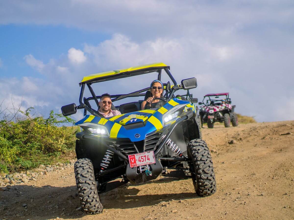 2 SEATER AFTERNOON NORTH TOUR BY ABC Aruba - Vacationstore.net
